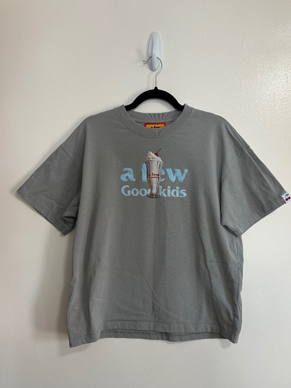 AFGK A Few Good Kids Gray Dessert Sundae T-Shirt, Adult Med
